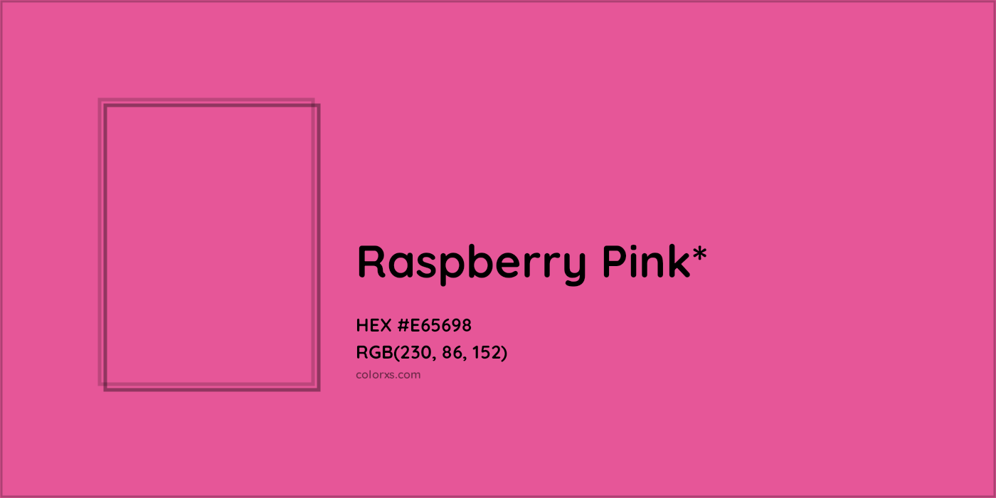 HEX #E65698 Color Name, Color Code, Palettes, Similar Paints, Images