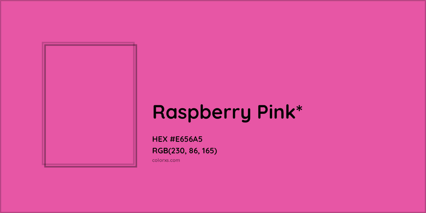 HEX #E656A5 Color Name, Color Code, Palettes, Similar Paints, Images