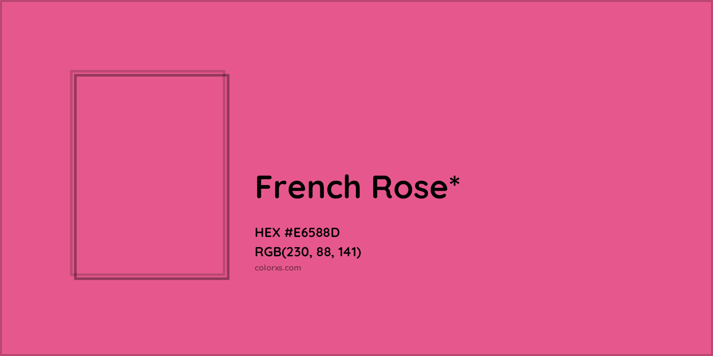 HEX #E6588D Color Name, Color Code, Palettes, Similar Paints, Images