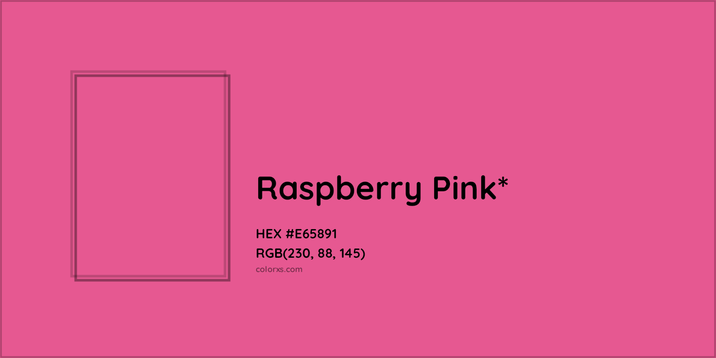 HEX #E65891 Color Name, Color Code, Palettes, Similar Paints, Images