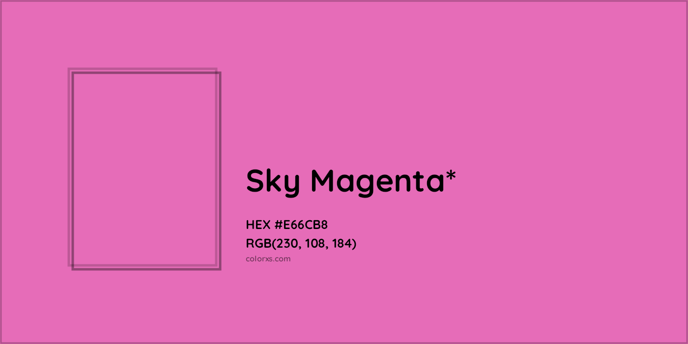 HEX #E66CB8 Color Name, Color Code, Palettes, Similar Paints, Images