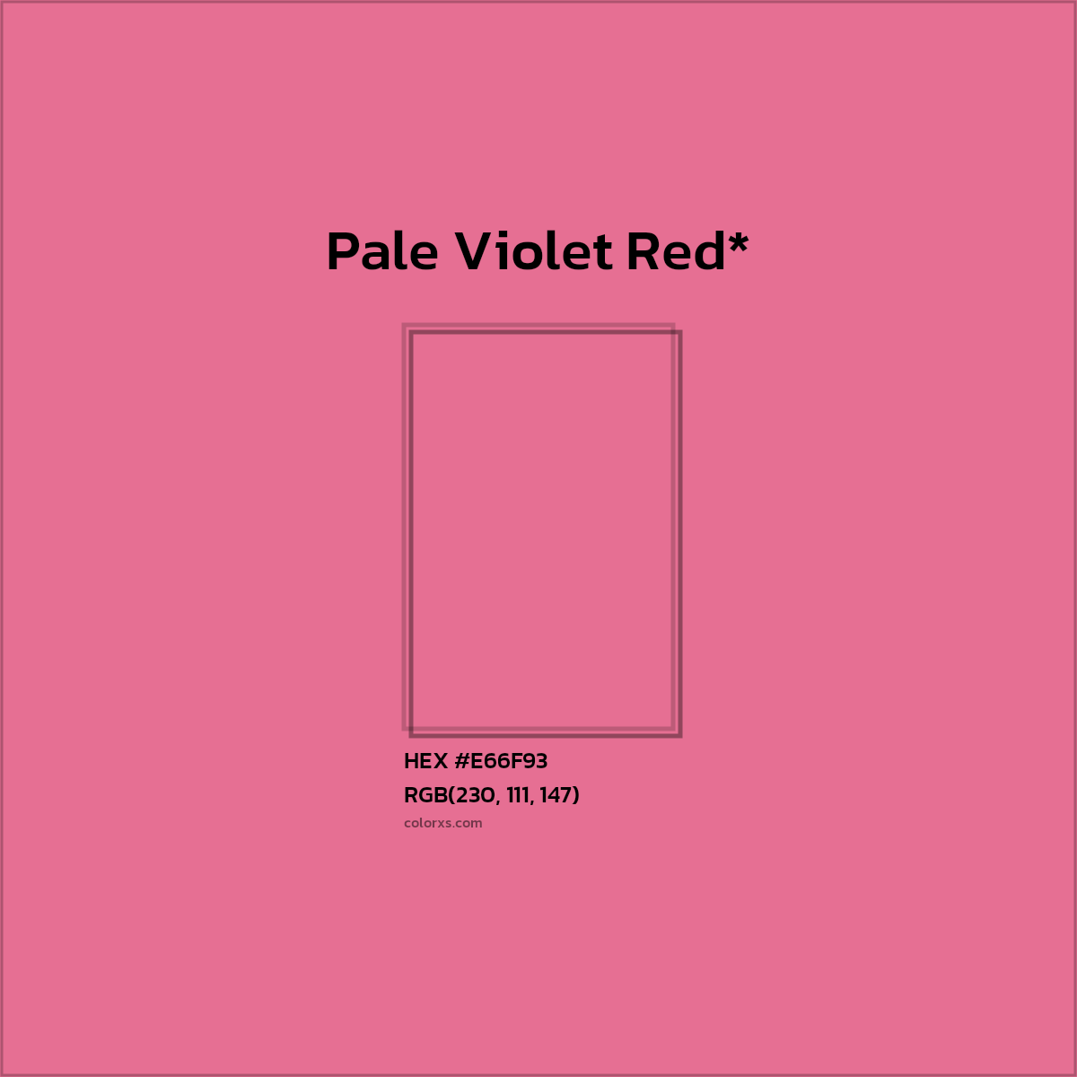 HEX #E66F93 Color Name, Color Code, Palettes, Similar Paints, Images