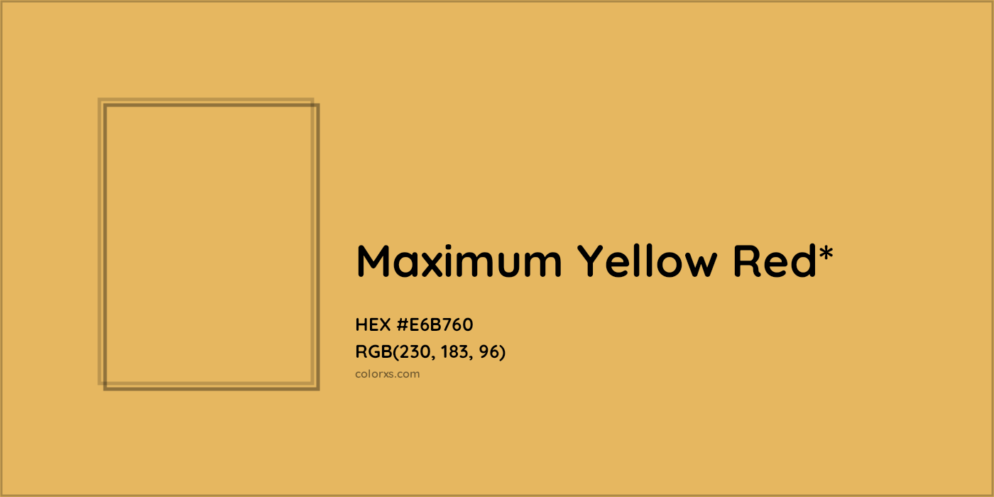 HEX #E6B760 Color Name, Color Code, Palettes, Similar Paints, Images