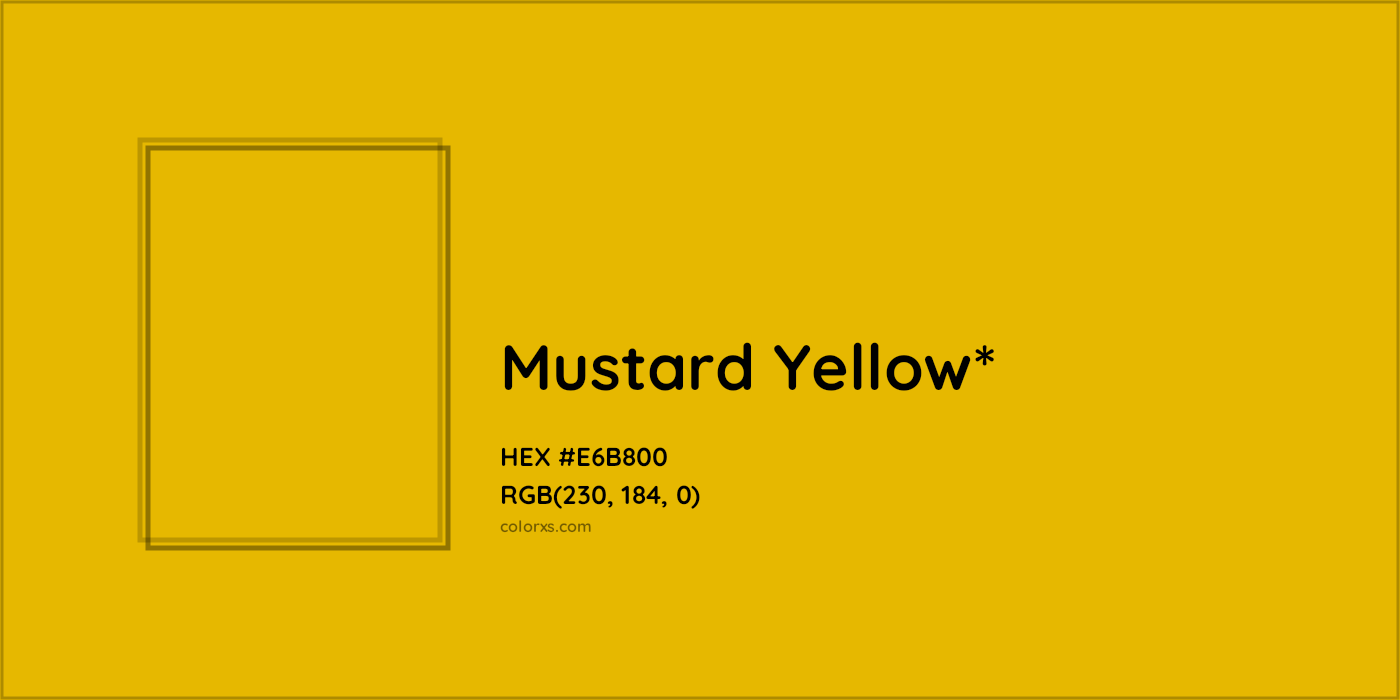 HEX #E6B800 Color Name, Color Code, Palettes, Similar Paints, Images