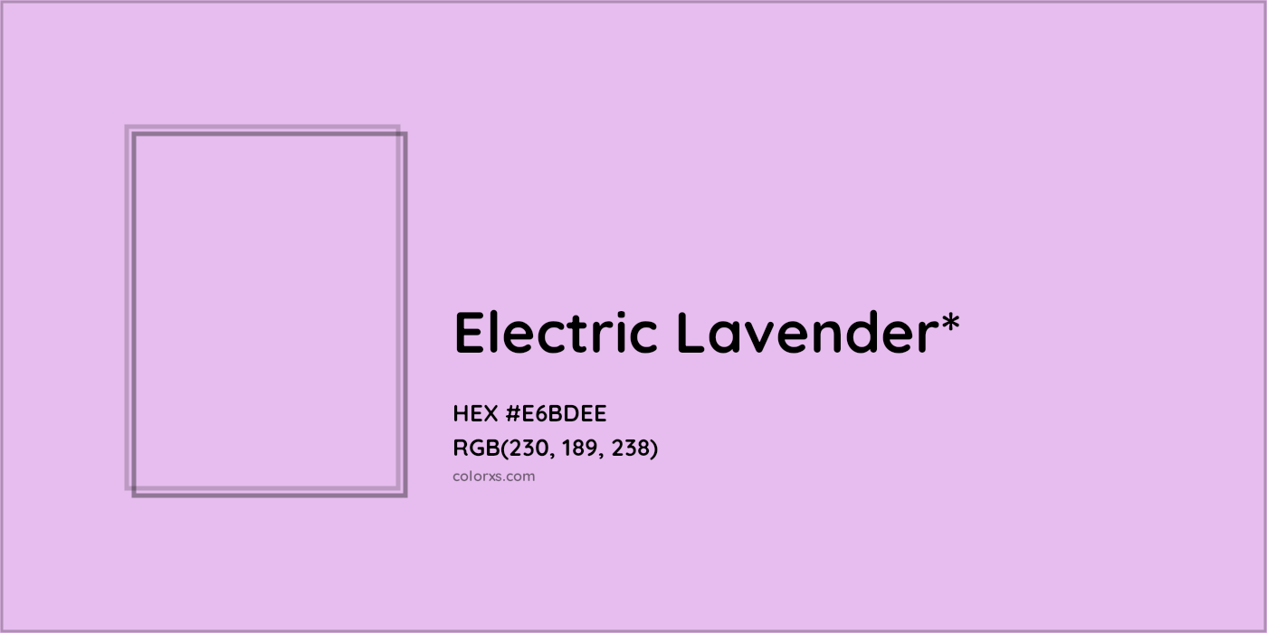 HEX #E6BDEE Color Name, Color Code, Palettes, Similar Paints, Images