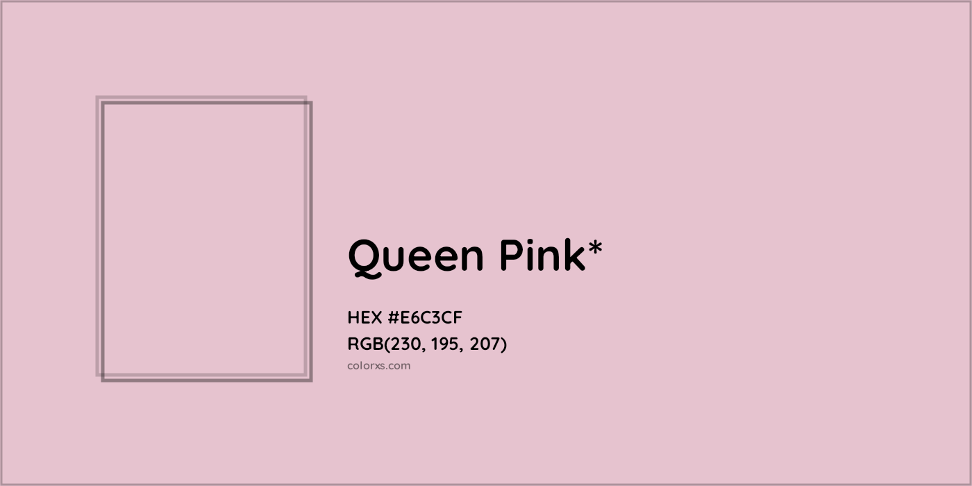 HEX #E6C3CF Color Name, Color Code, Palettes, Similar Paints, Images