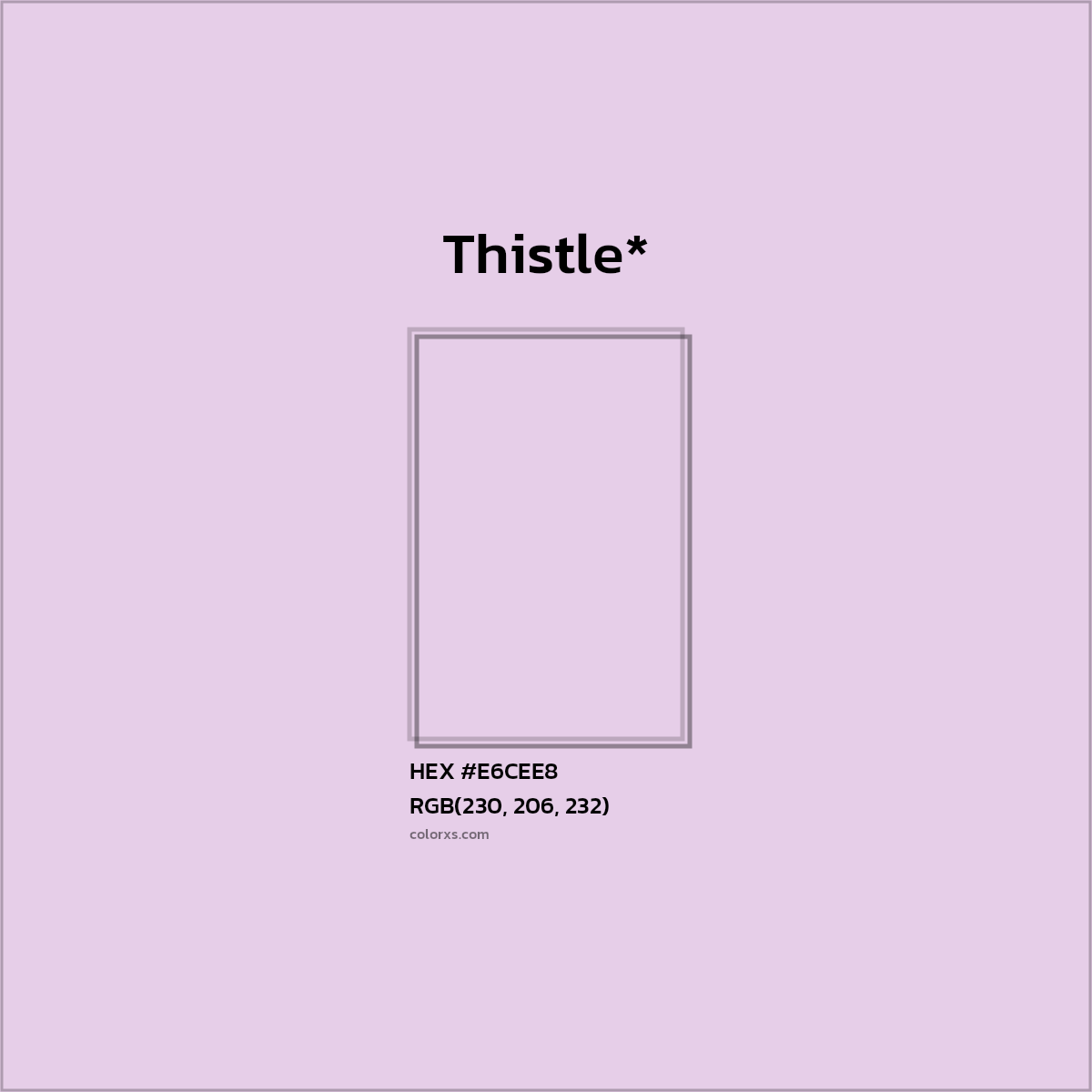 HEX #E6CEE8 Color Name, Color Code, Palettes, Similar Paints, Images