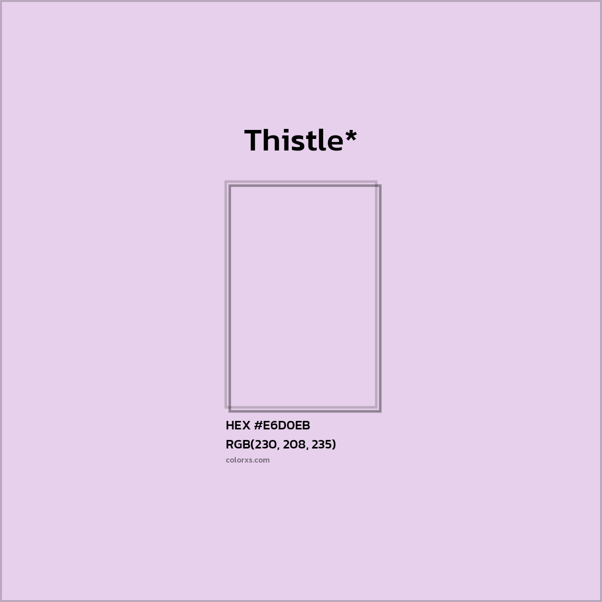 HEX #E6D0EB Color Name, Color Code, Palettes, Similar Paints, Images