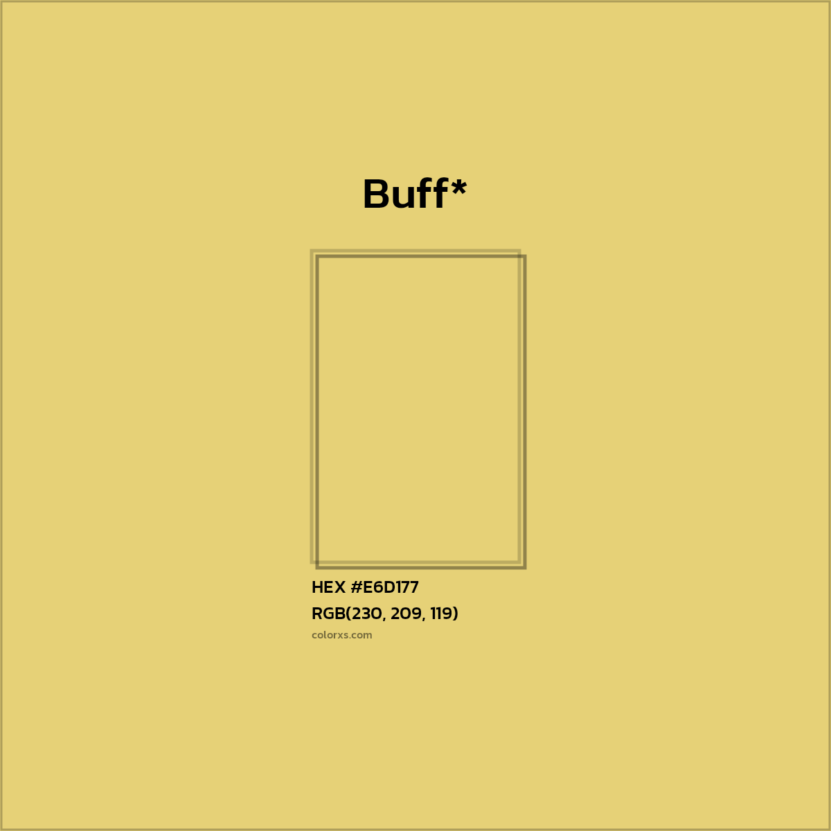 HEX #E6D177 Color Name, Color Code, Palettes, Similar Paints, Images