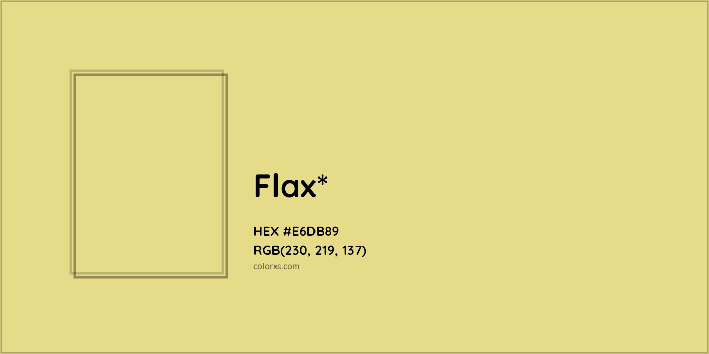 HEX #E6DB89 Color Name, Color Code, Palettes, Similar Paints, Images