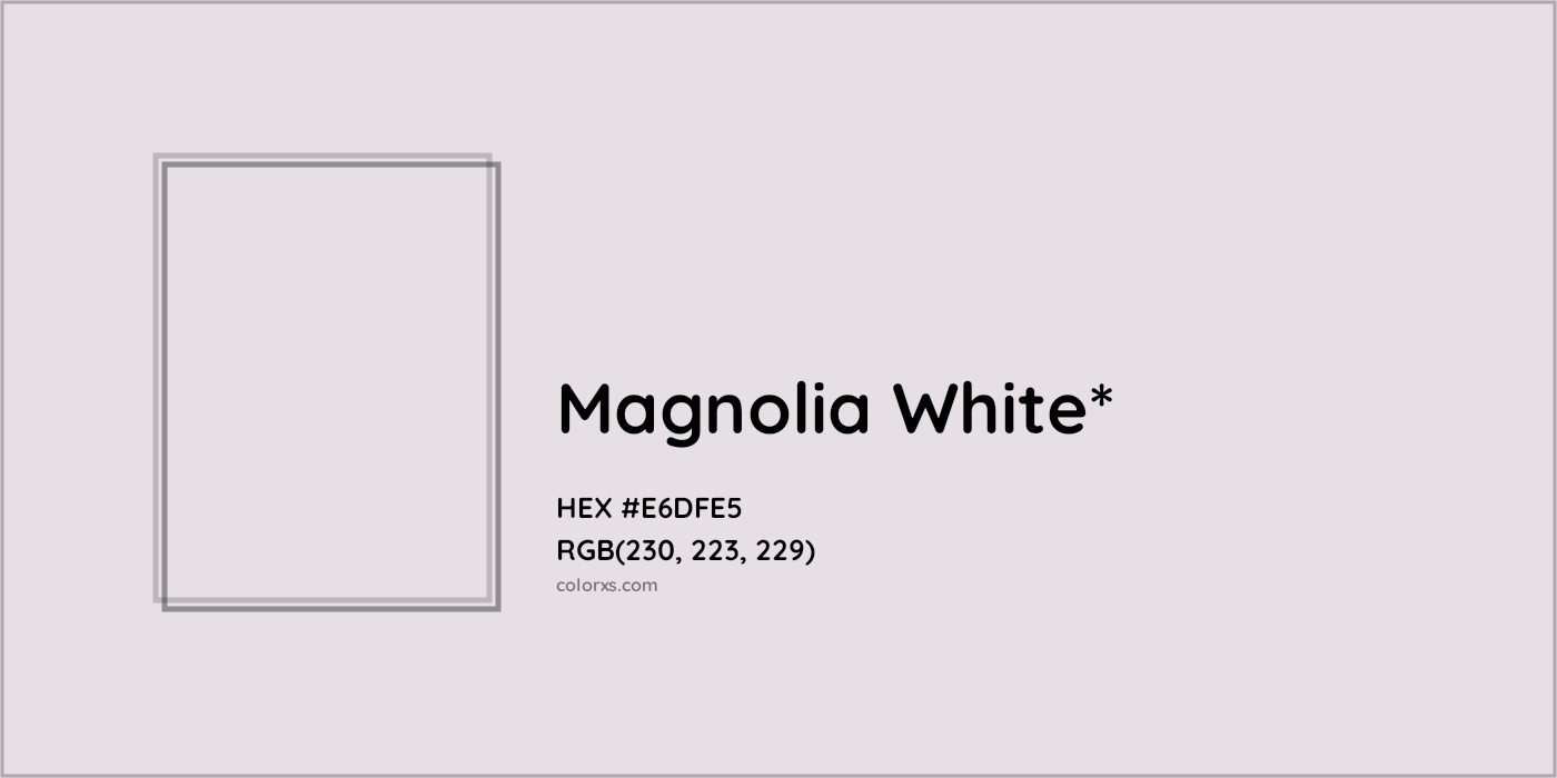 HEX #E6DFE5 Color Name, Color Code, Palettes, Similar Paints, Images