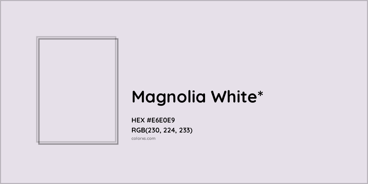 HEX #E6E0E9 Color Name, Color Code, Palettes, Similar Paints, Images