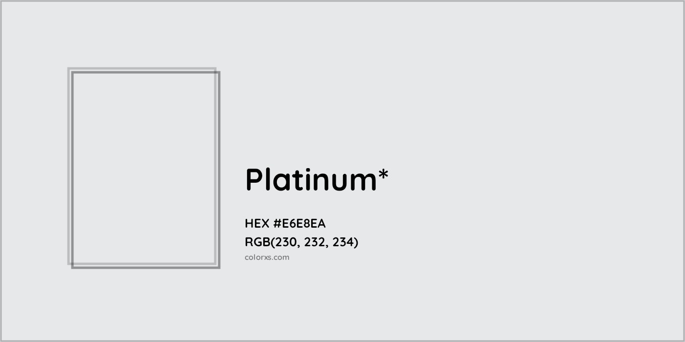 HEX #E6E8EA Color Name, Color Code, Palettes, Similar Paints, Images