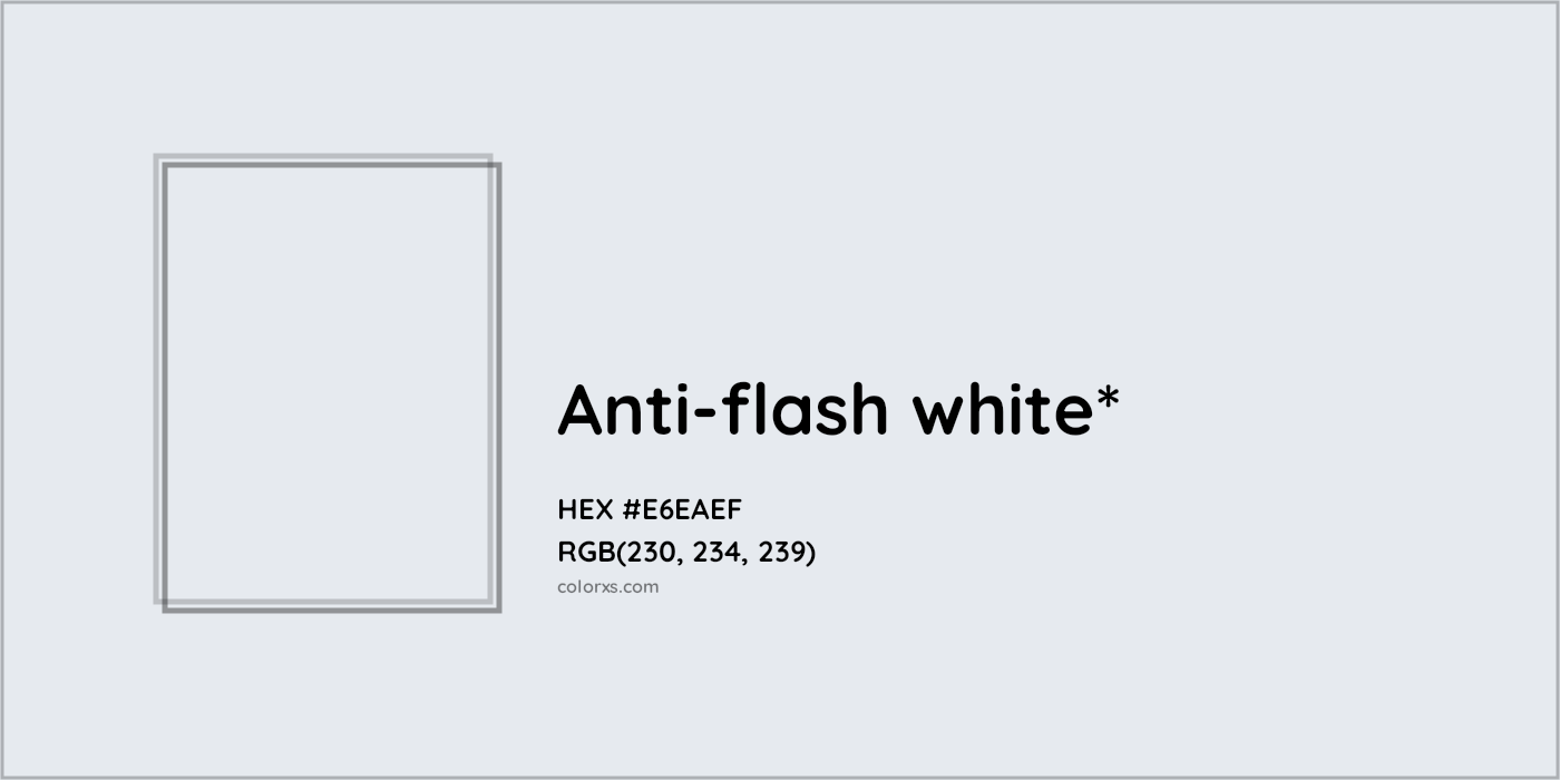 HEX #E6EAEF Color Name, Color Code, Palettes, Similar Paints, Images