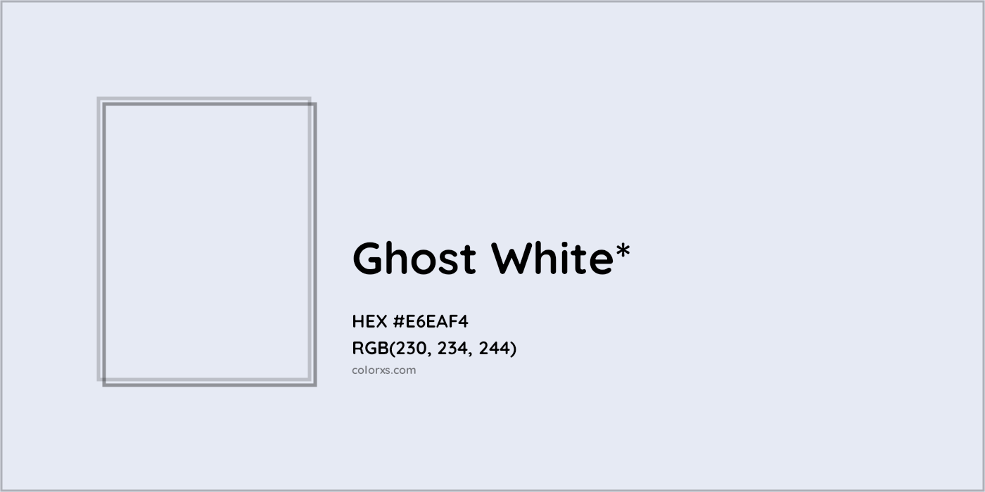 HEX #E6EAF4 Color Name, Color Code, Palettes, Similar Paints, Images