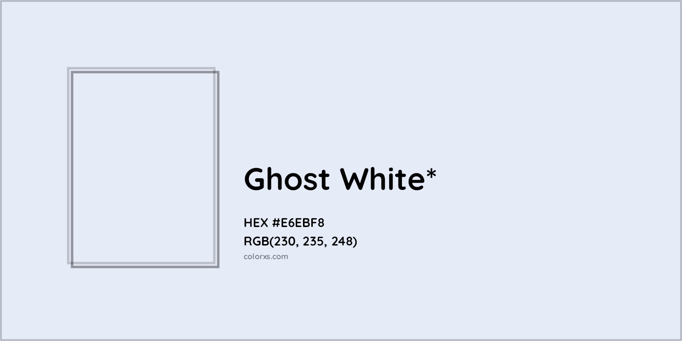 HEX #E6EBF8 Color Name, Color Code, Palettes, Similar Paints, Images