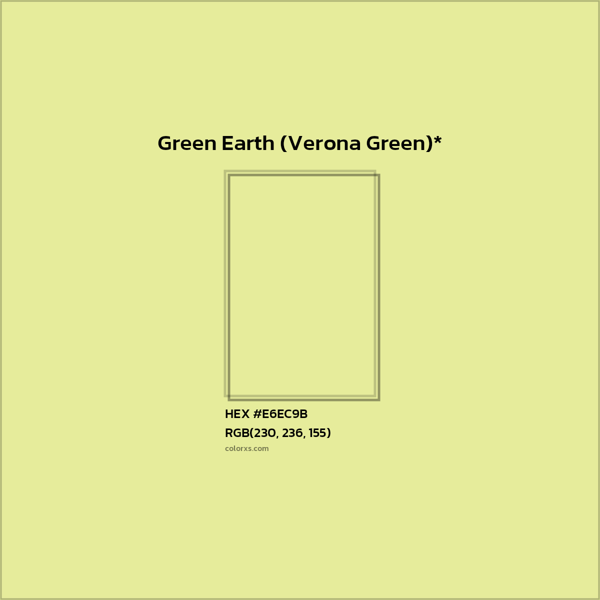 HEX #E6EC9B Color Name, Color Code, Palettes, Similar Paints, Images