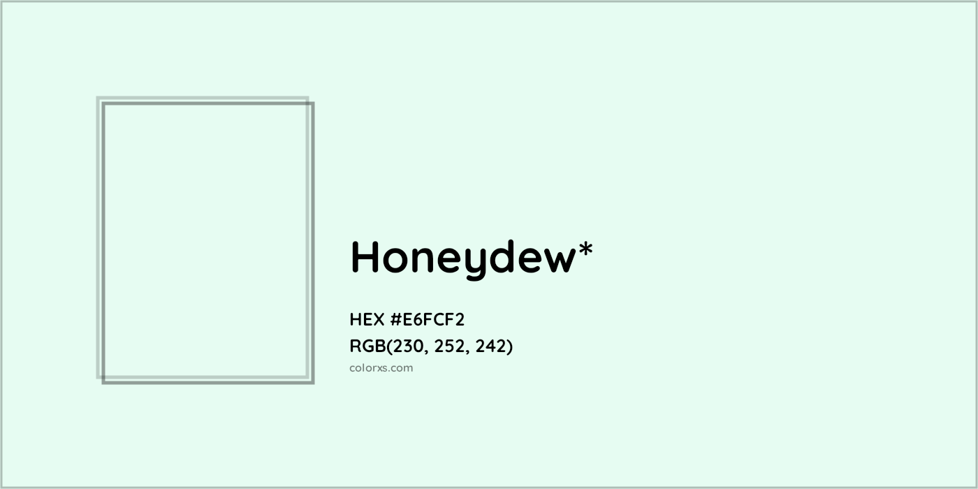 HEX #E6FCF2 Color Name, Color Code, Palettes, Similar Paints, Images
