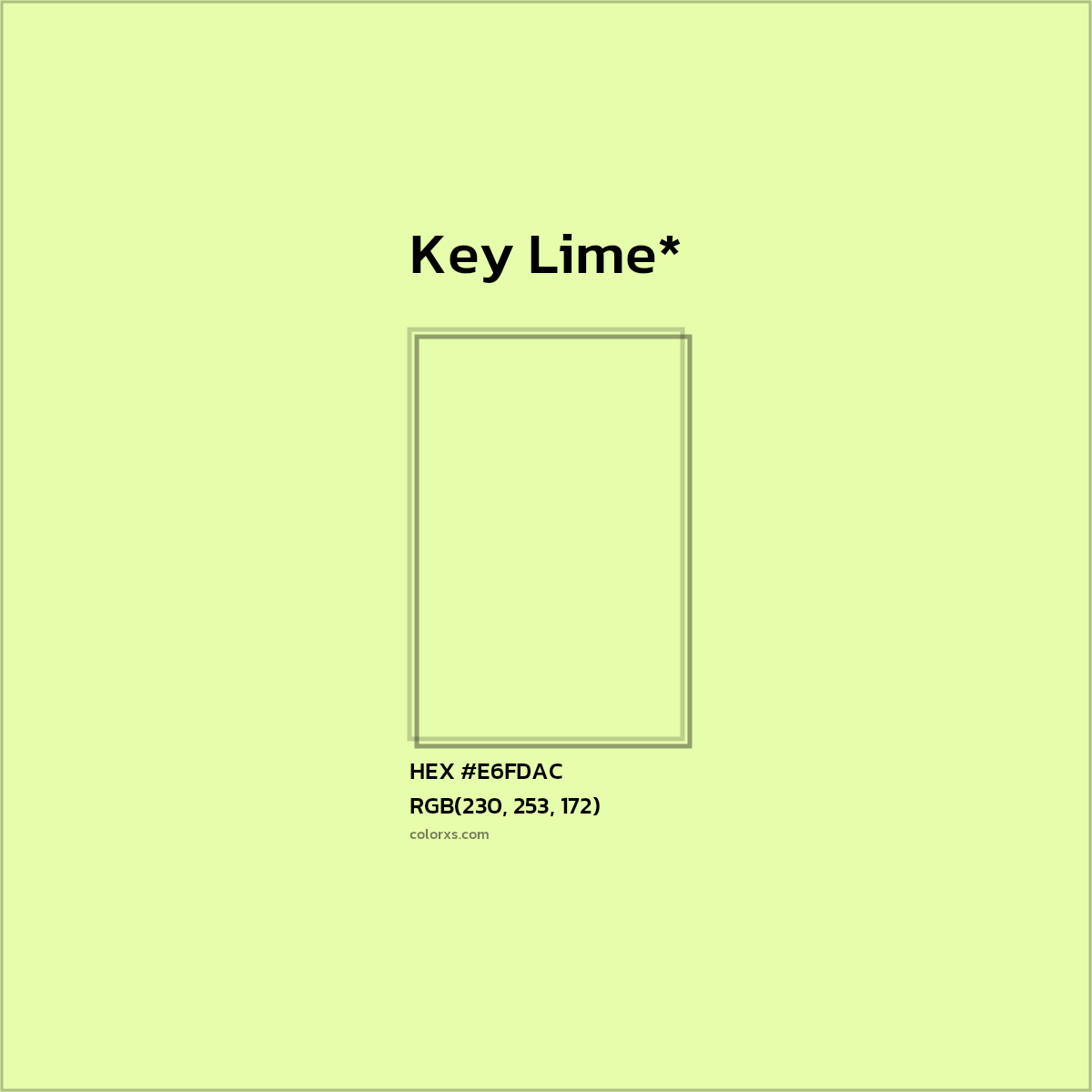 HEX #E6FDAC Color Name, Color Code, Palettes, Similar Paints, Images