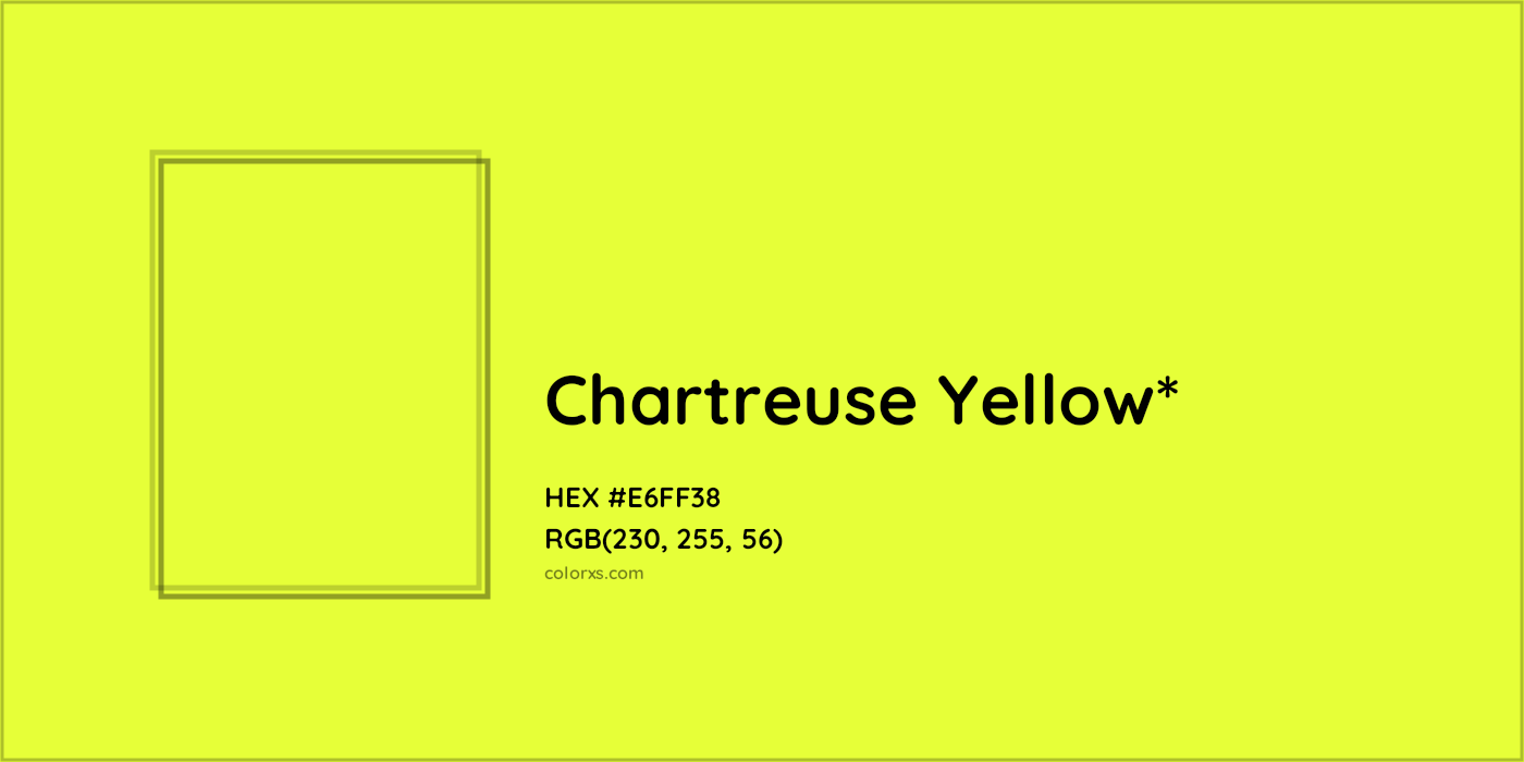 HEX #E6FF38 Color Name, Color Code, Palettes, Similar Paints, Images