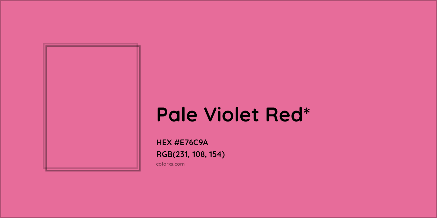 HEX #E76C9A Color Name, Color Code, Palettes, Similar Paints, Images