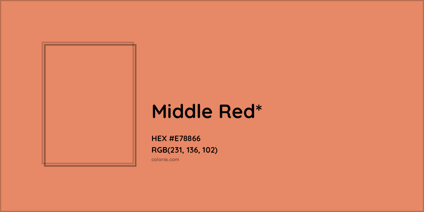 HEX #E78866 Color Name, Color Code, Palettes, Similar Paints, Images