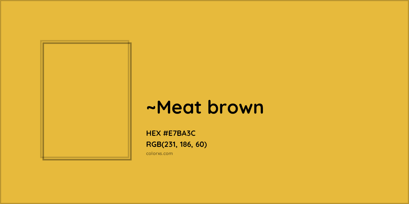 HEX #E7BA3C Color Name, Color Code, Palettes, Similar Paints, Images