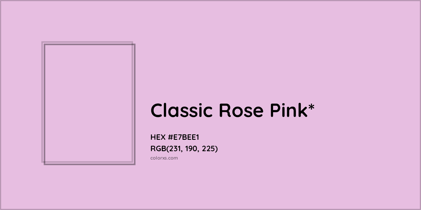 HEX #E7BEE1 Color Name, Color Code, Palettes, Similar Paints, Images