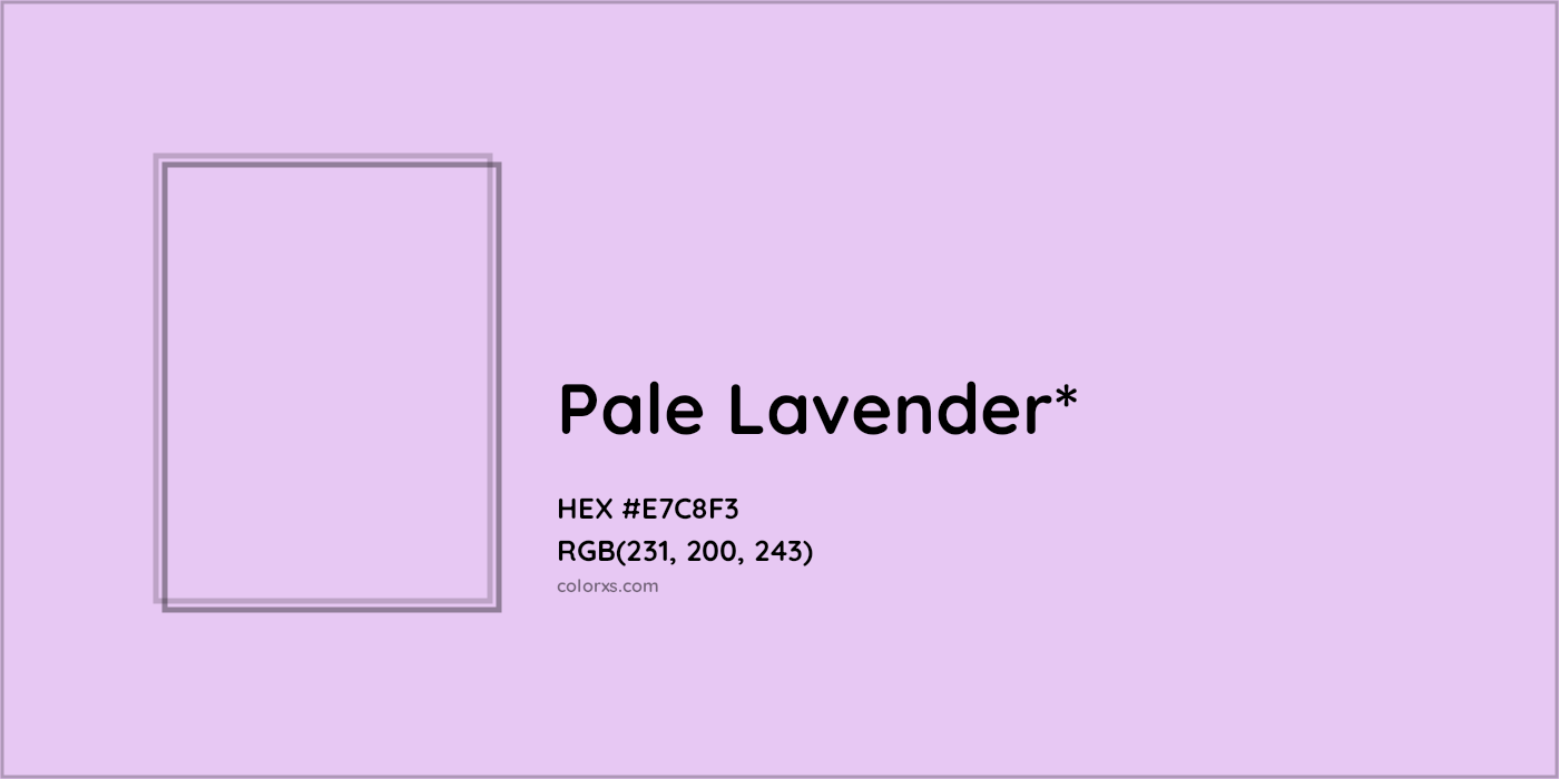 HEX #E7C8F3 Color Name, Color Code, Palettes, Similar Paints, Images