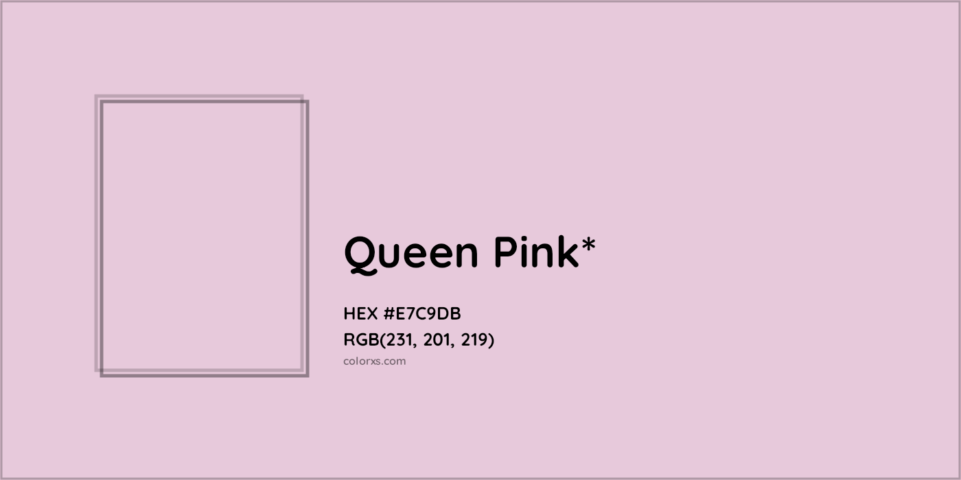 HEX #E7C9DB Color Name, Color Code, Palettes, Similar Paints, Images