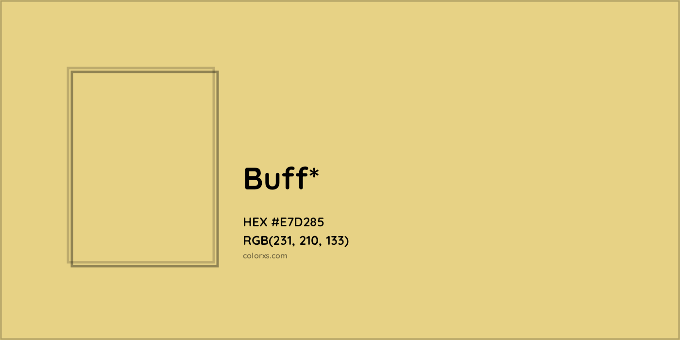 HEX #E7D285 Color Name, Color Code, Palettes, Similar Paints, Images