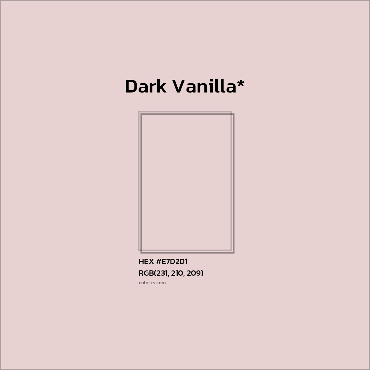 HEX #E7D2D1 Color Name, Color Code, Palettes, Similar Paints, Images