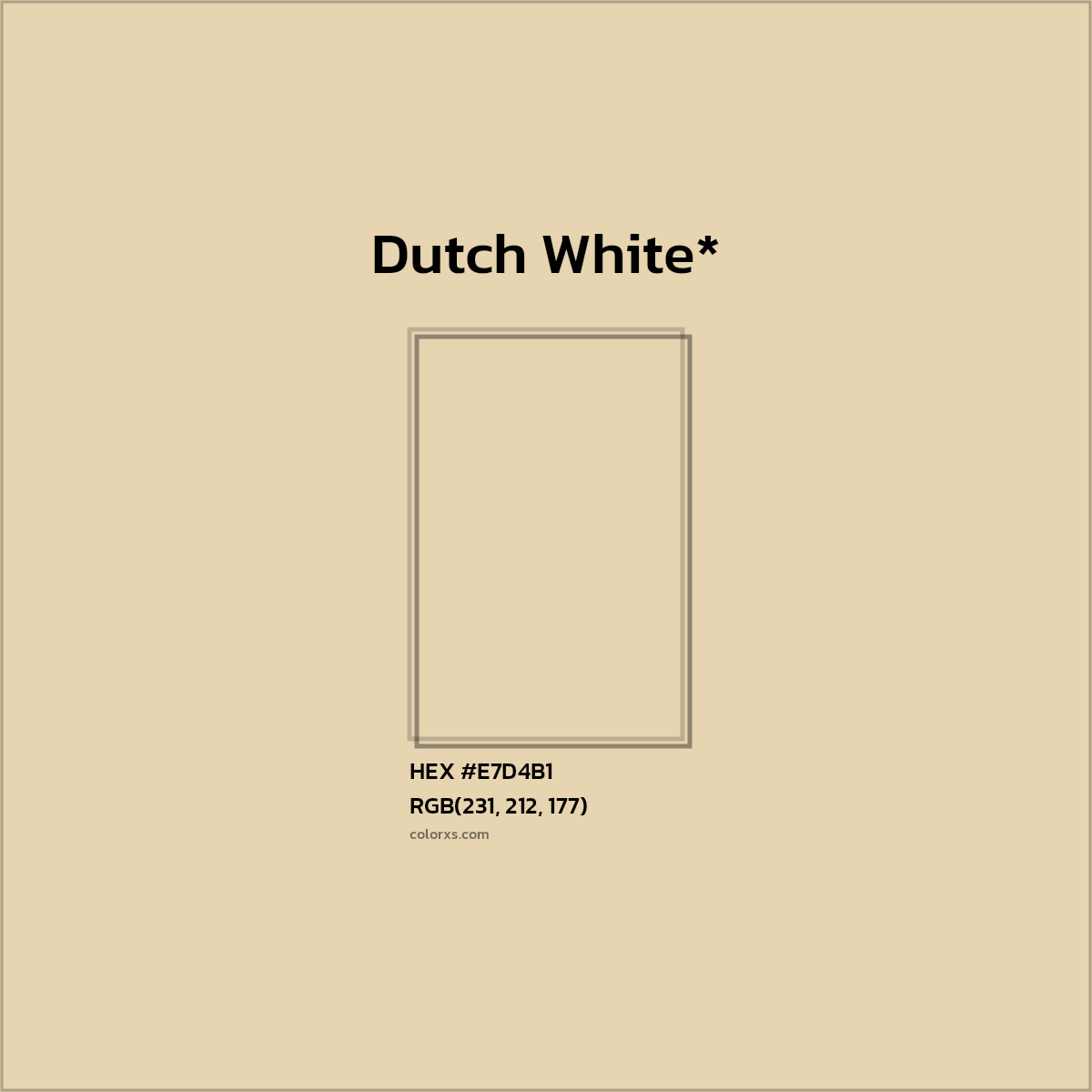 HEX #E7D4B1 Color Name, Color Code, Palettes, Similar Paints, Images