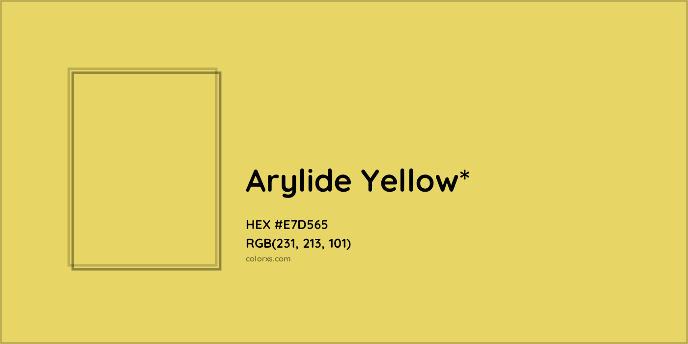 HEX #E7D565 Color Name, Color Code, Palettes, Similar Paints, Images