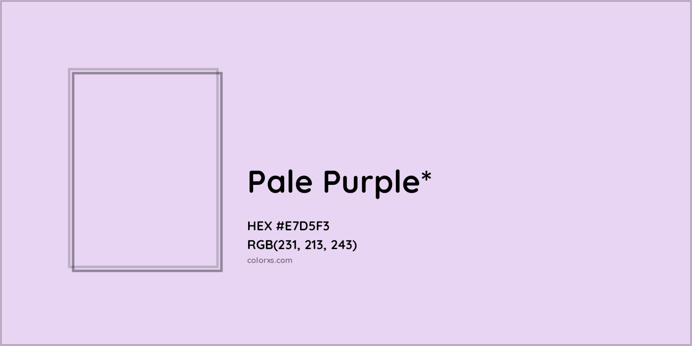 HEX #E7D5F3 Color Name, Color Code, Palettes, Similar Paints, Images