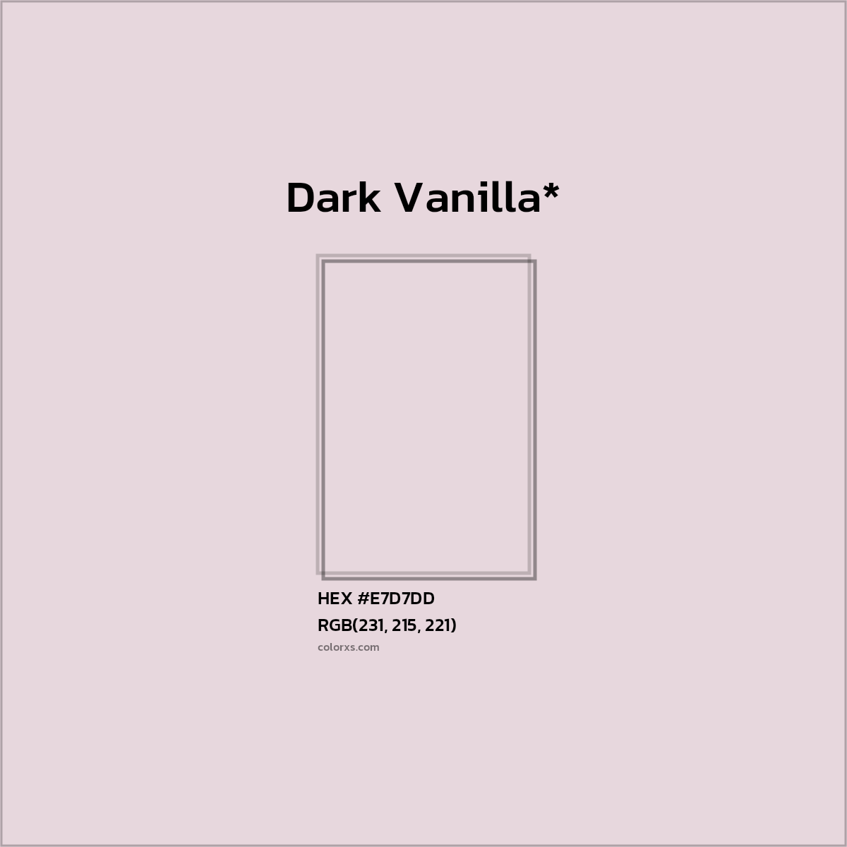 HEX #E7D7DD Color Name, Color Code, Palettes, Similar Paints, Images
