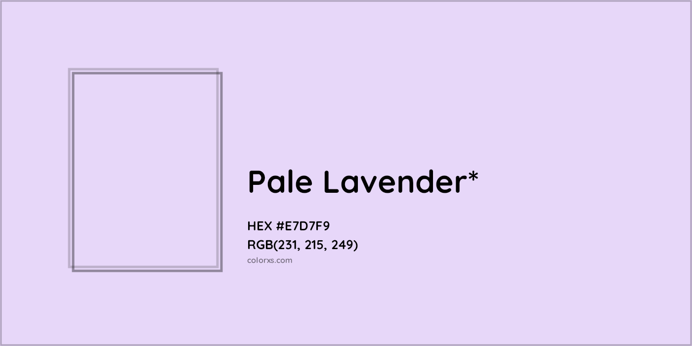 HEX #E7D7F9 Color Name, Color Code, Palettes, Similar Paints, Images