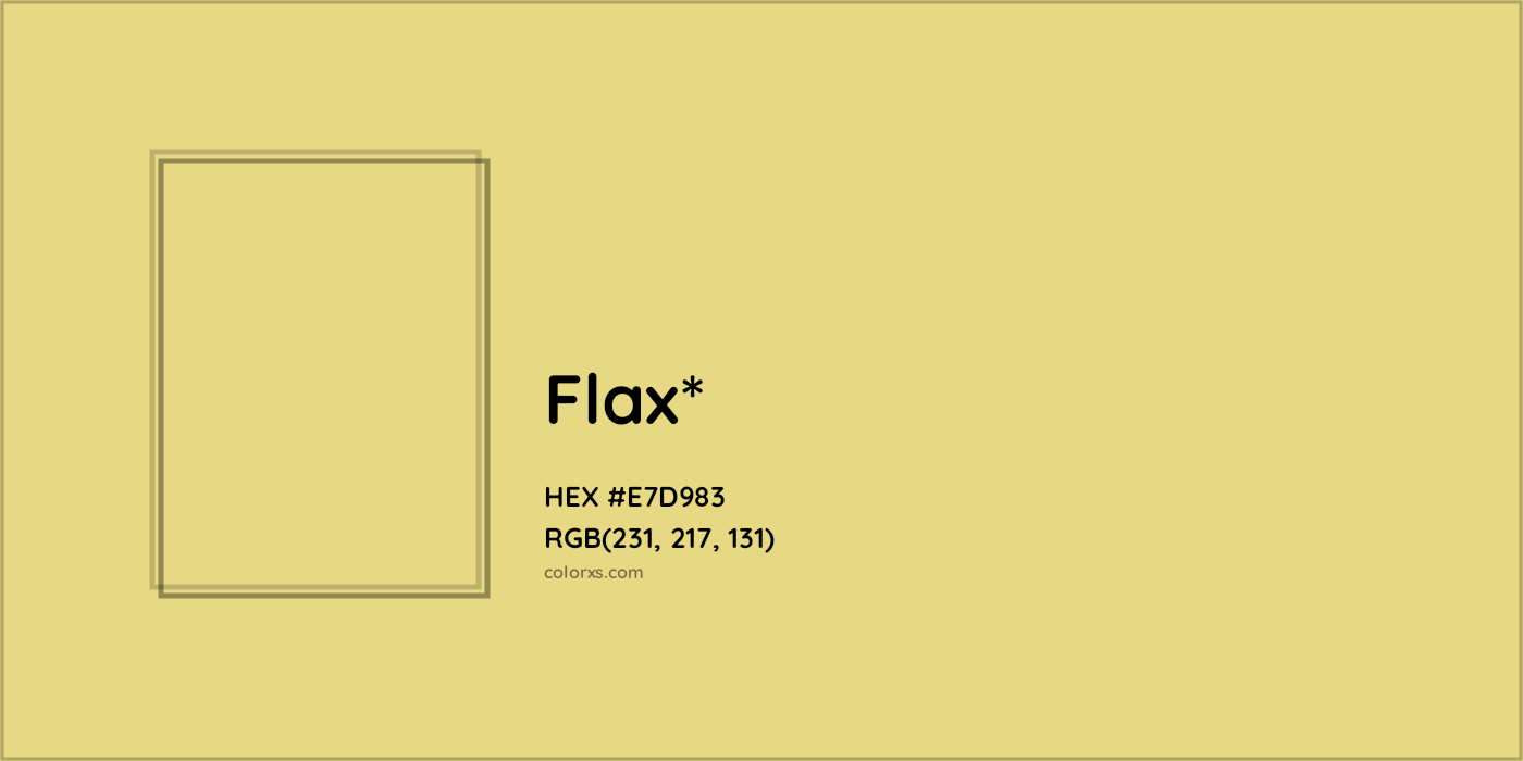 HEX #E7D983 Color Name, Color Code, Palettes, Similar Paints, Images