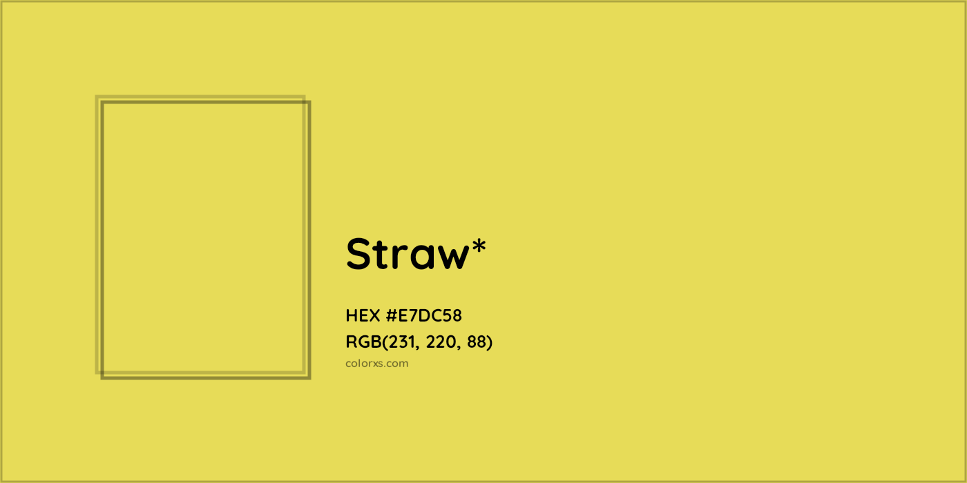 HEX #E7DC58 Color Name, Color Code, Palettes, Similar Paints, Images