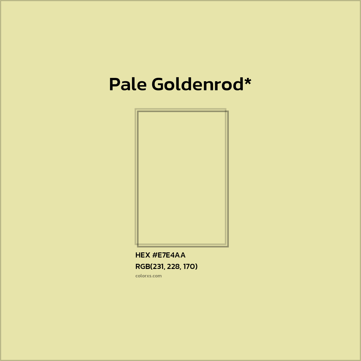HEX #E7E4AA Color Name, Color Code, Palettes, Similar Paints, Images