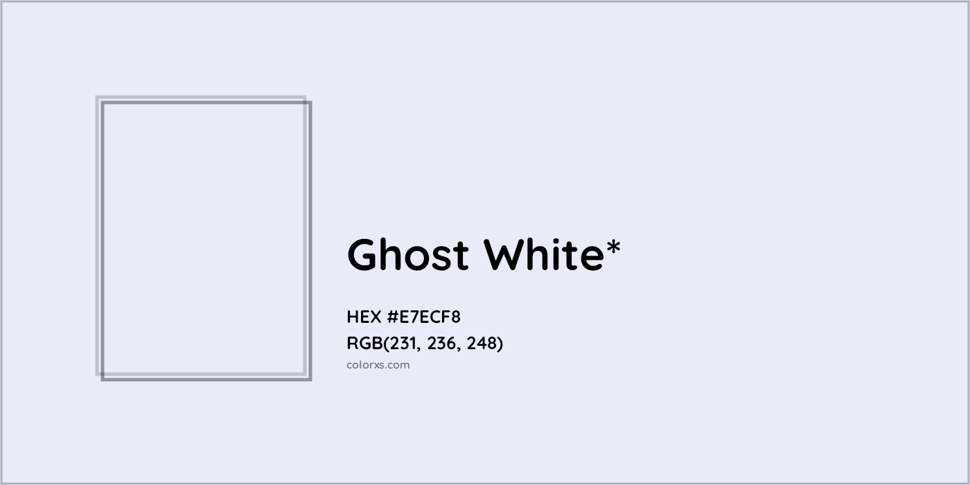 HEX #E7ECF8 Color Name, Color Code, Palettes, Similar Paints, Images