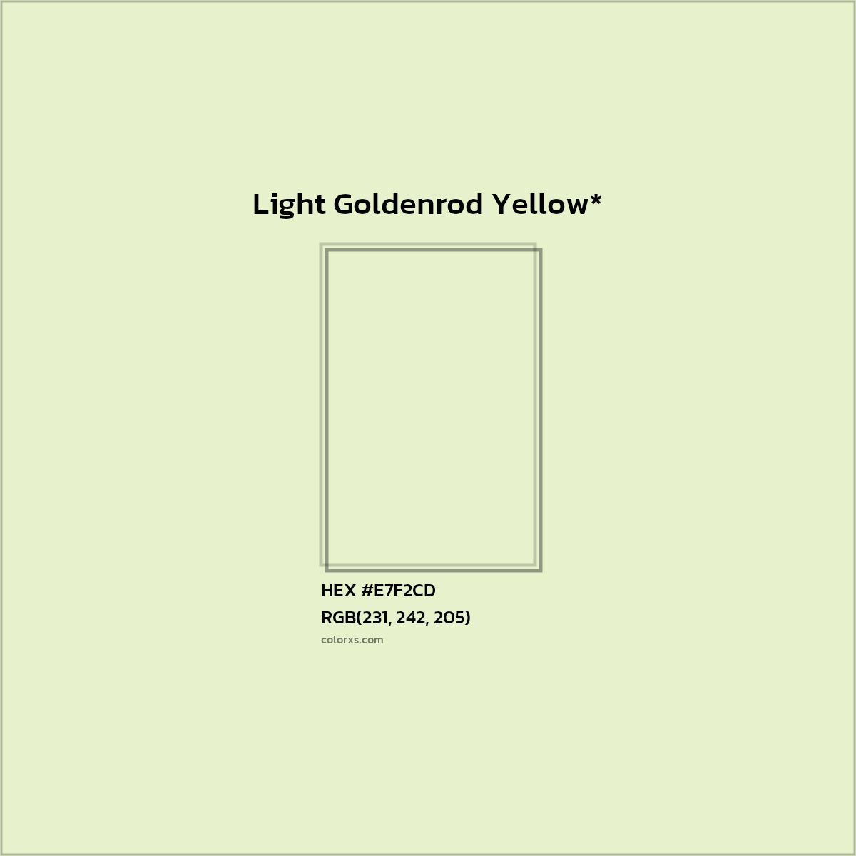 HEX #E7F2CD Color Name, Color Code, Palettes, Similar Paints, Images
