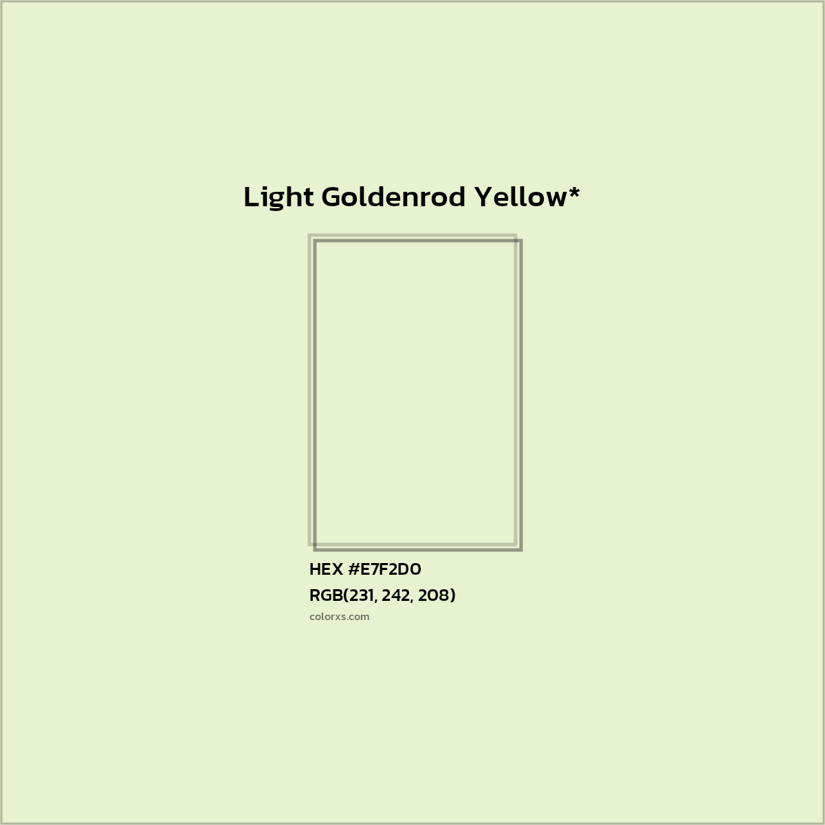 HEX #E7F2D0 Color Name, Color Code, Palettes, Similar Paints, Images