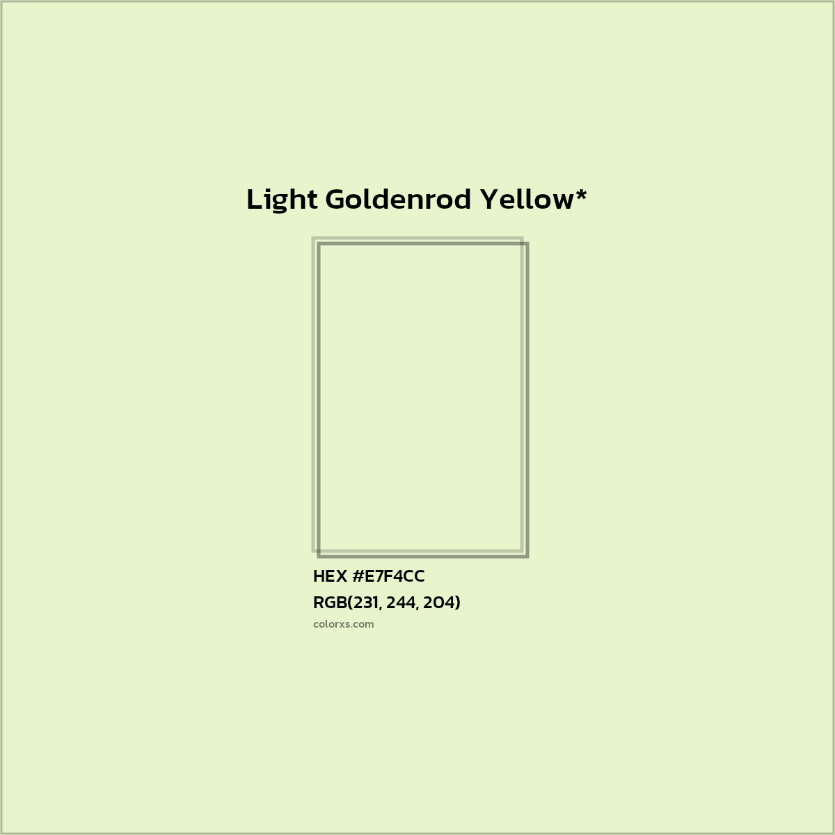 HEX #E7F4CC Color Name, Color Code, Palettes, Similar Paints, Images