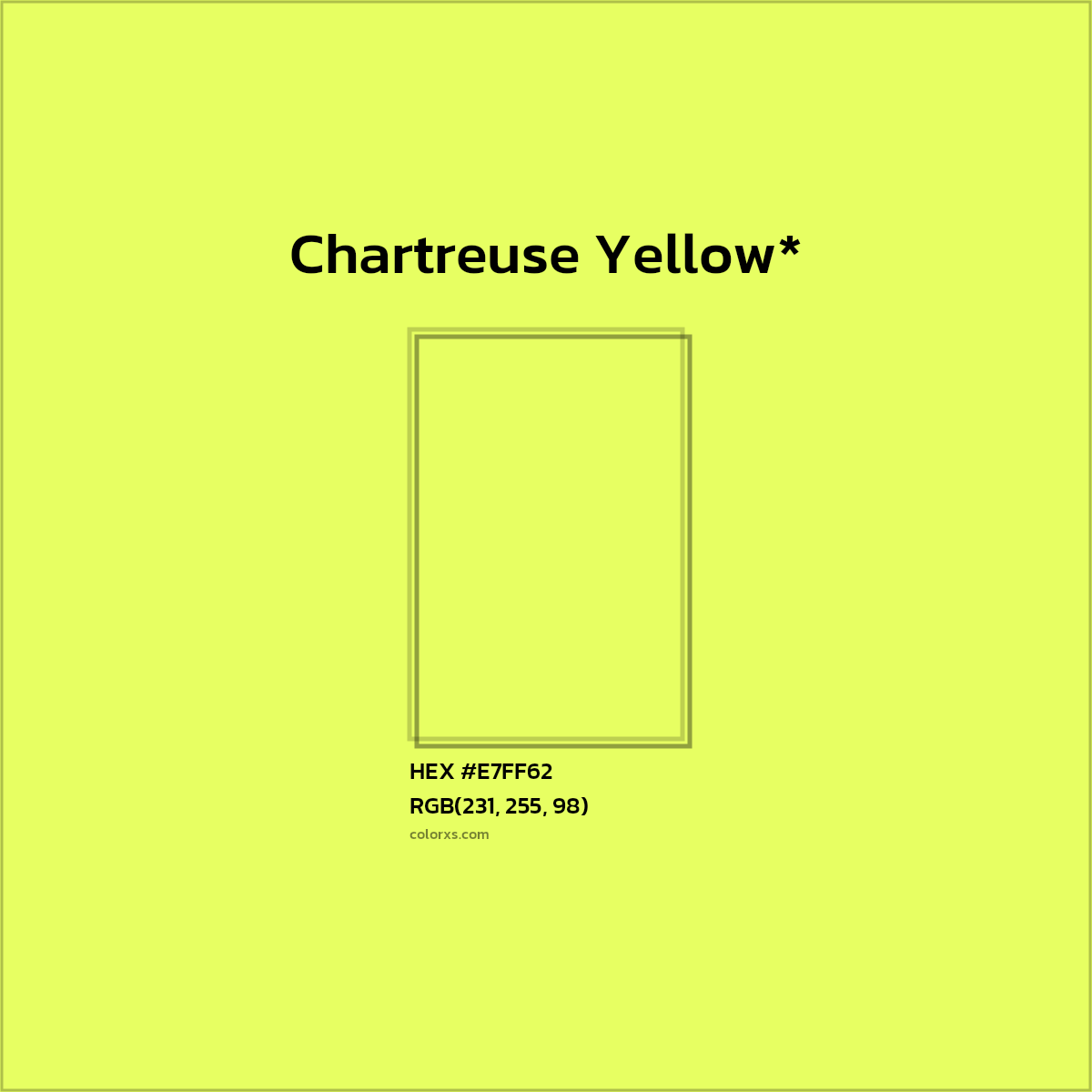 HEX #E7FF62 Color Name, Color Code, Palettes, Similar Paints, Images