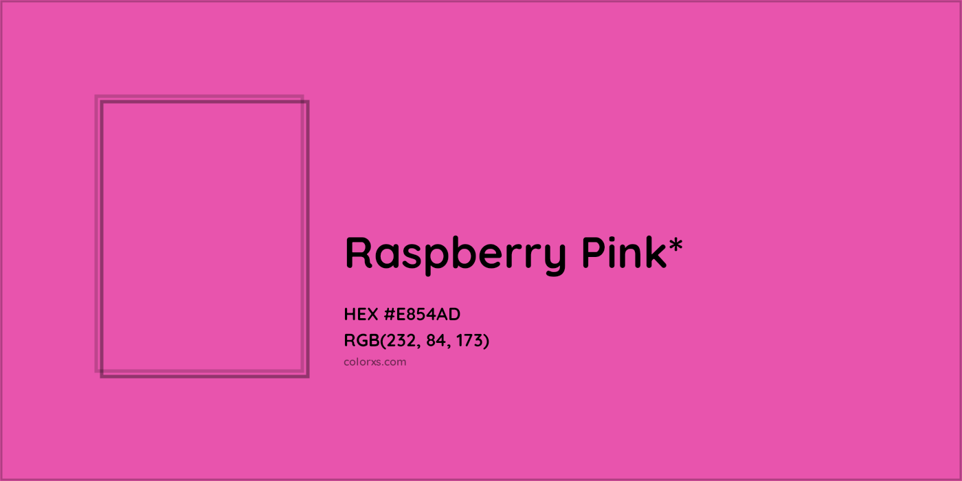 HEX #E854AD Color Name, Color Code, Palettes, Similar Paints, Images
