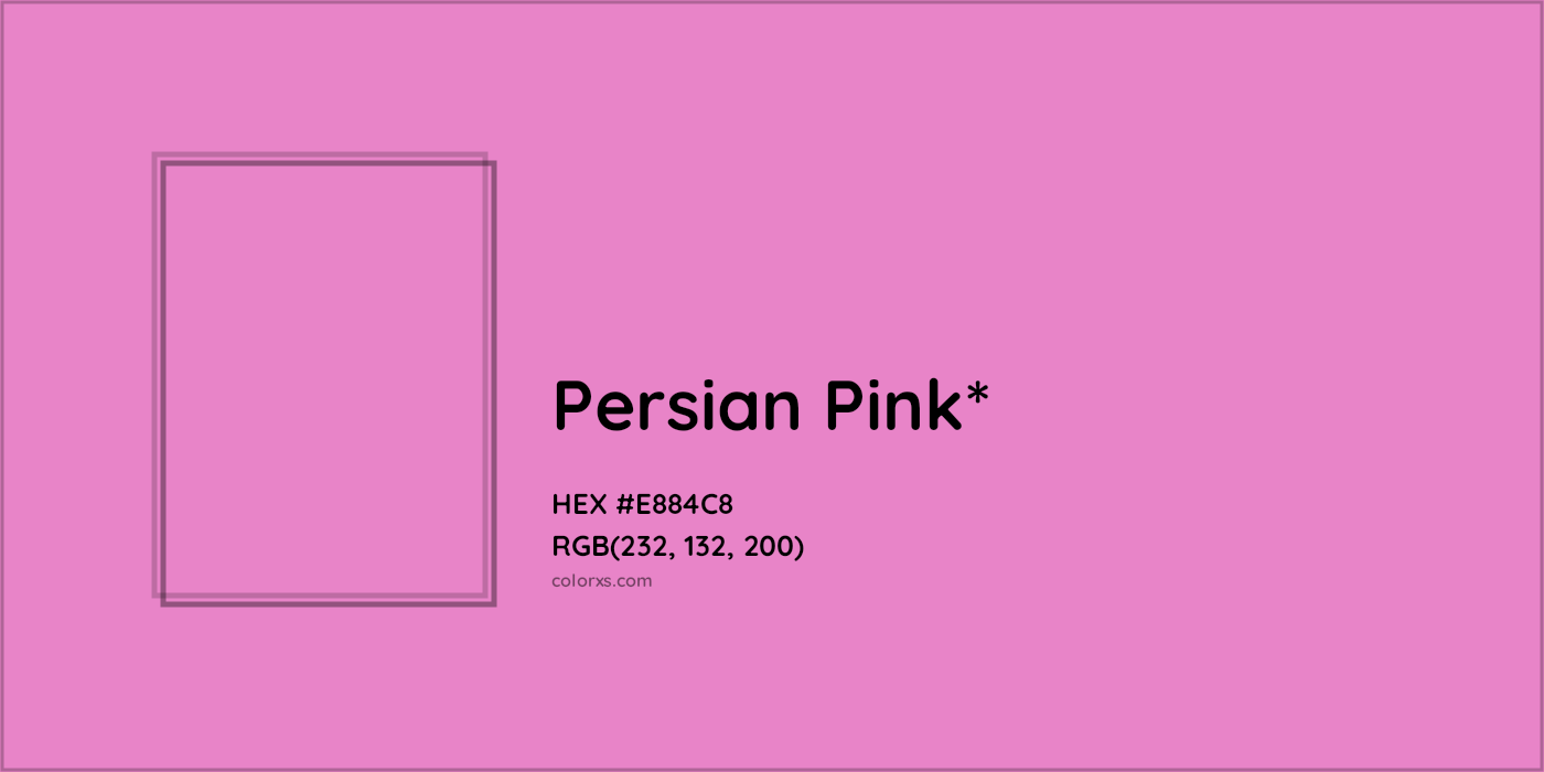 HEX #E884C8 Color Name, Color Code, Palettes, Similar Paints, Images