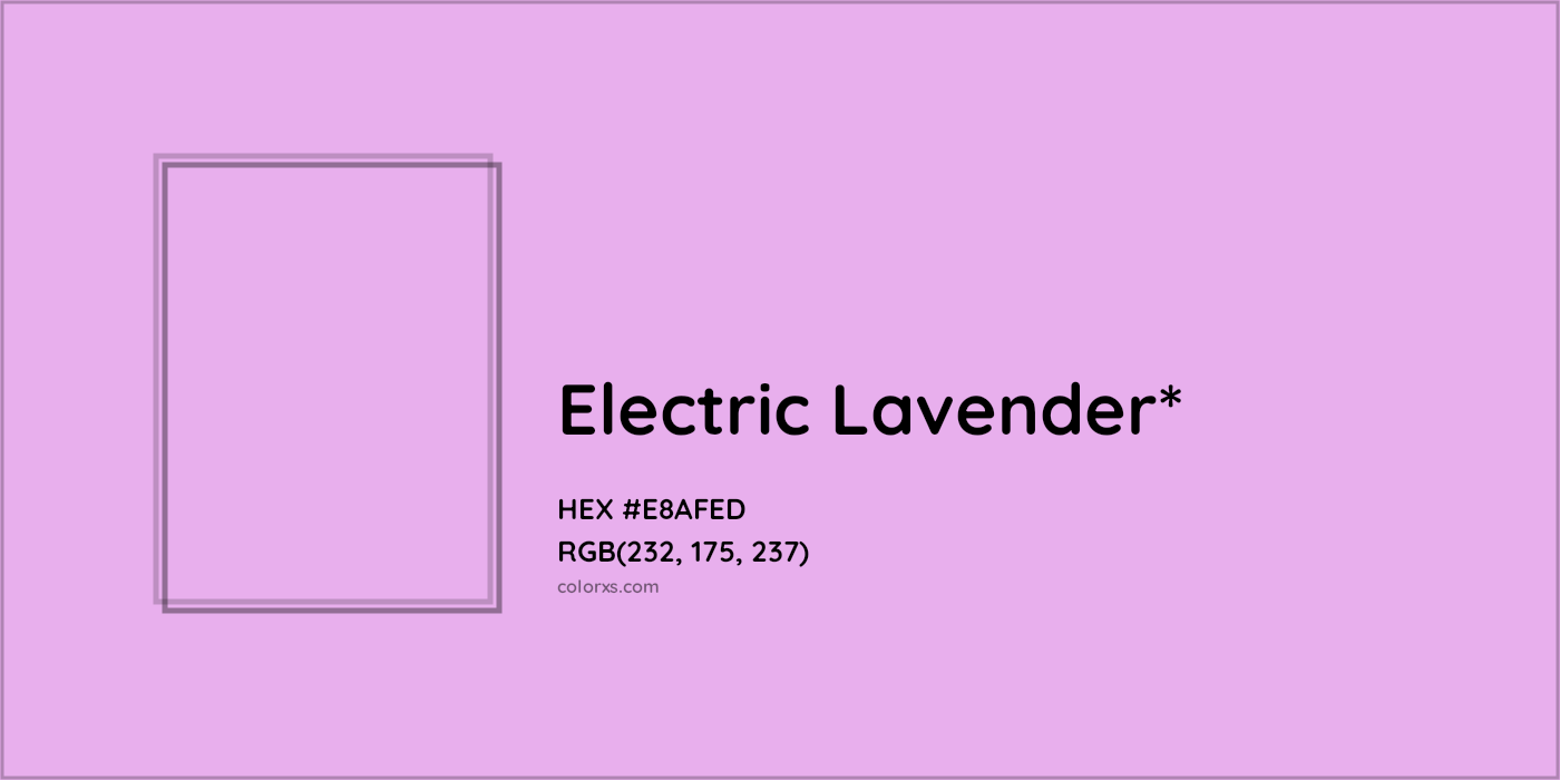 HEX #E8AFED Color Name, Color Code, Palettes, Similar Paints, Images