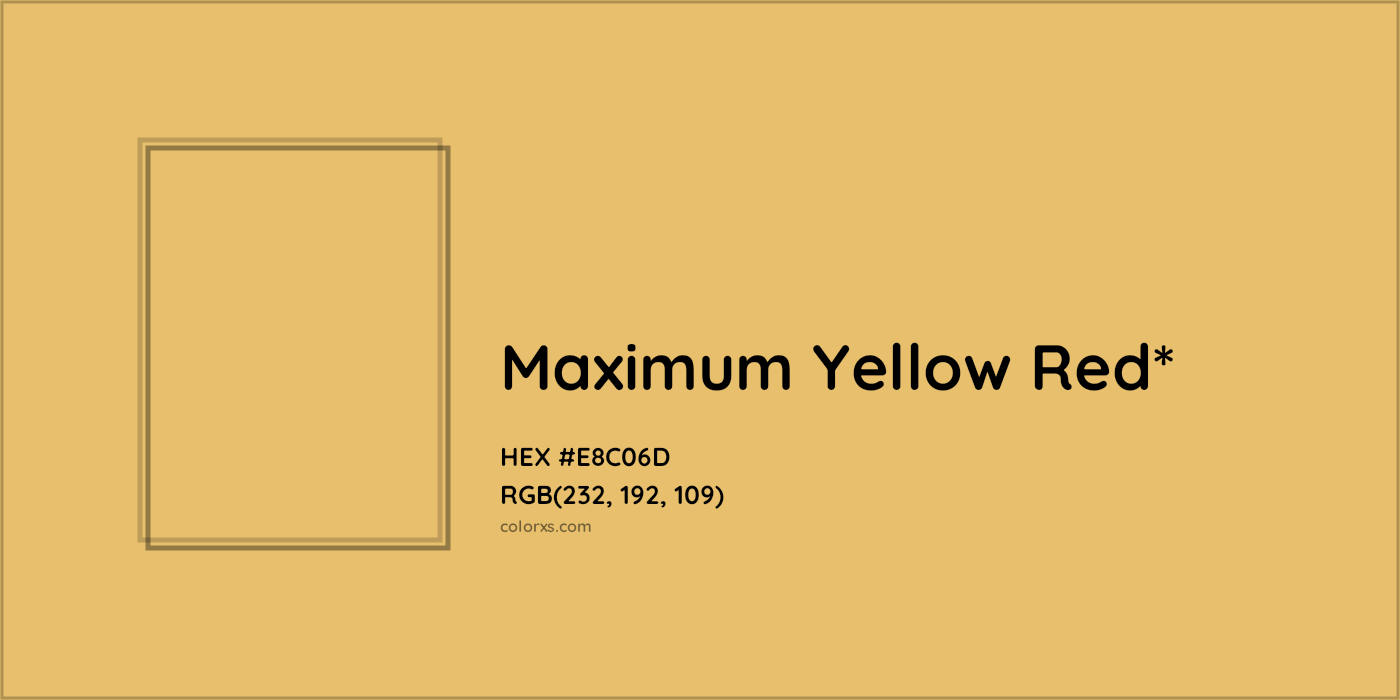 HEX #E8C06D Color Name, Color Code, Palettes, Similar Paints, Images