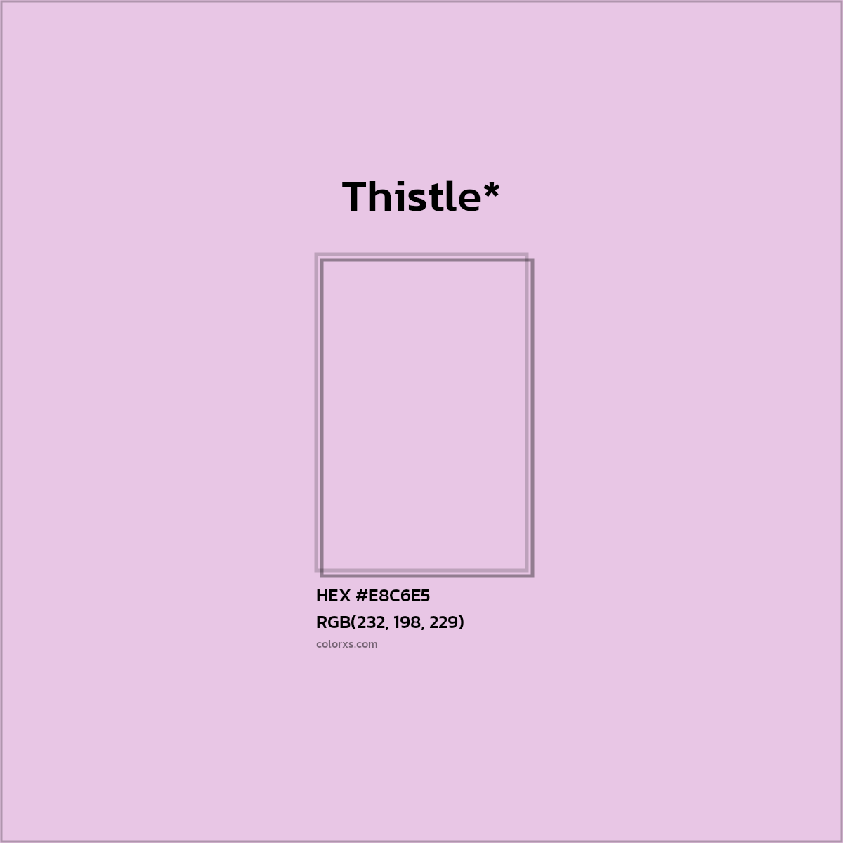 HEX #E8C6E5 Color Name, Color Code, Palettes, Similar Paints, Images